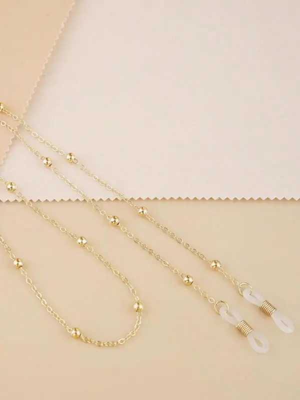 Fashionable Beaded Eyeglass Chain, Anti-slip Glasses Chain, Thin Eyewear Accessories for Women & Girls, Trendy All-match & Exquisite Glasses Accessories for Birthday Gift 3