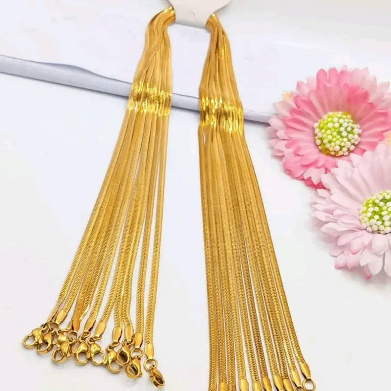 KALUNG TITANIUM MODEL BELUT AKSESORIS WANITA 2