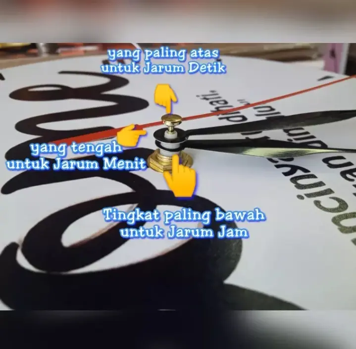 Jam Dinding kabah - Jam Dinding kaligrafi Modern Murah 2