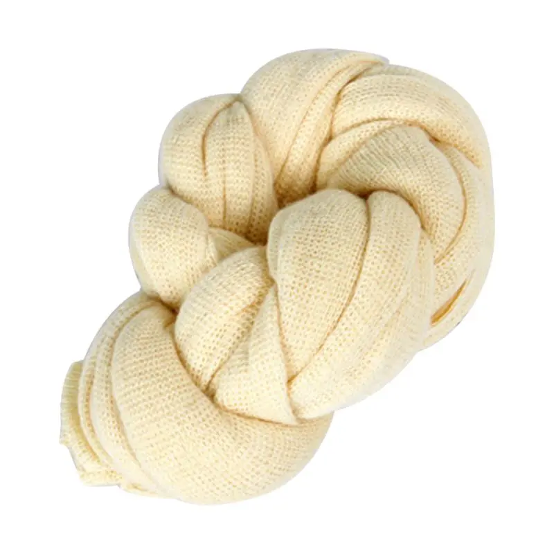 Stretch Knitting Baby Blanket Infant Photography Props Solid Color Newborn Photo Wraps Soft Shooting Accessories
