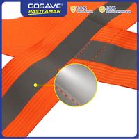 Gambar (Promo Eksklusif) GOSAVE Safety Vest Elastic Rompi Karet dengan Scotlight Terang High Visibility Rompi Safety K3 - ORANGE dari Gosave Official Kota Tangerang 4 Tokopedia
