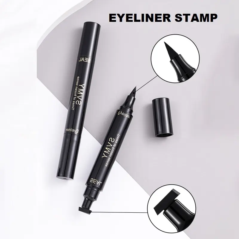 Eyeliner Stamp 2 in 1 Waterproof Liquid Eyeliner Pensil 6