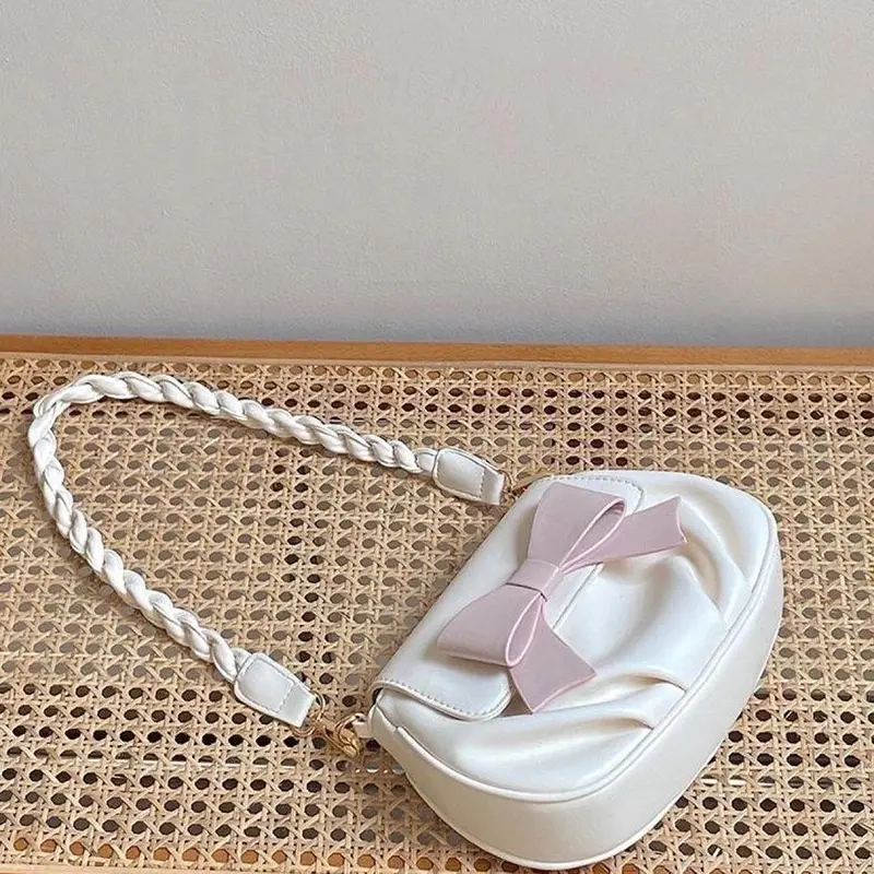 Tas wanita aesthectic simple & modern JS2 style motif PITA rekomendasi fashion cewek terbaru Selempang 2