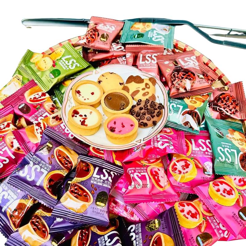 SỈ THÙNG 6KG bánh quy bơ sữa Lss mix 6 vị Thức Ăn Food Ăn Vặt