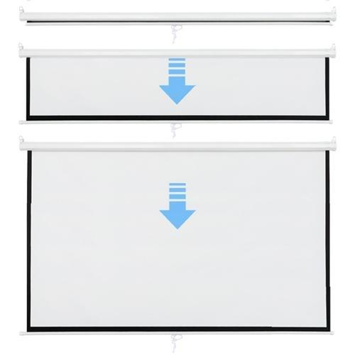 Màn Chiếu Treo Tường Kéo Tay Apollo - Prima 100 inch 1m8 x 1m8 - BH 12 Tháng…
