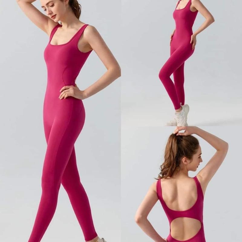 Bộ Jumpsuit liền thân thể thao tập gym, yoga, chạy bộ nữ - Sport - Tập Thể Dục Tập Yoga