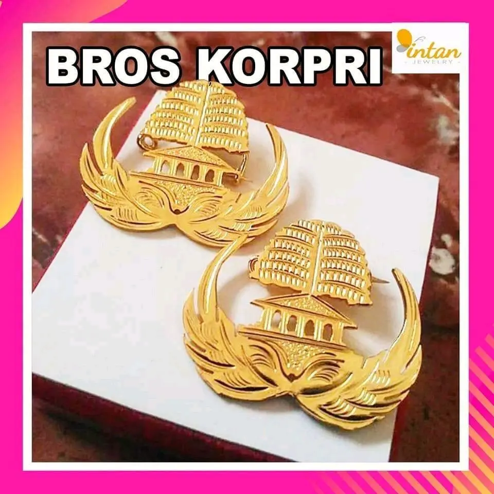 PIN Korpri Bros Korpri Pin PNS guru bros guru Elegan - Shop | Tokopedia