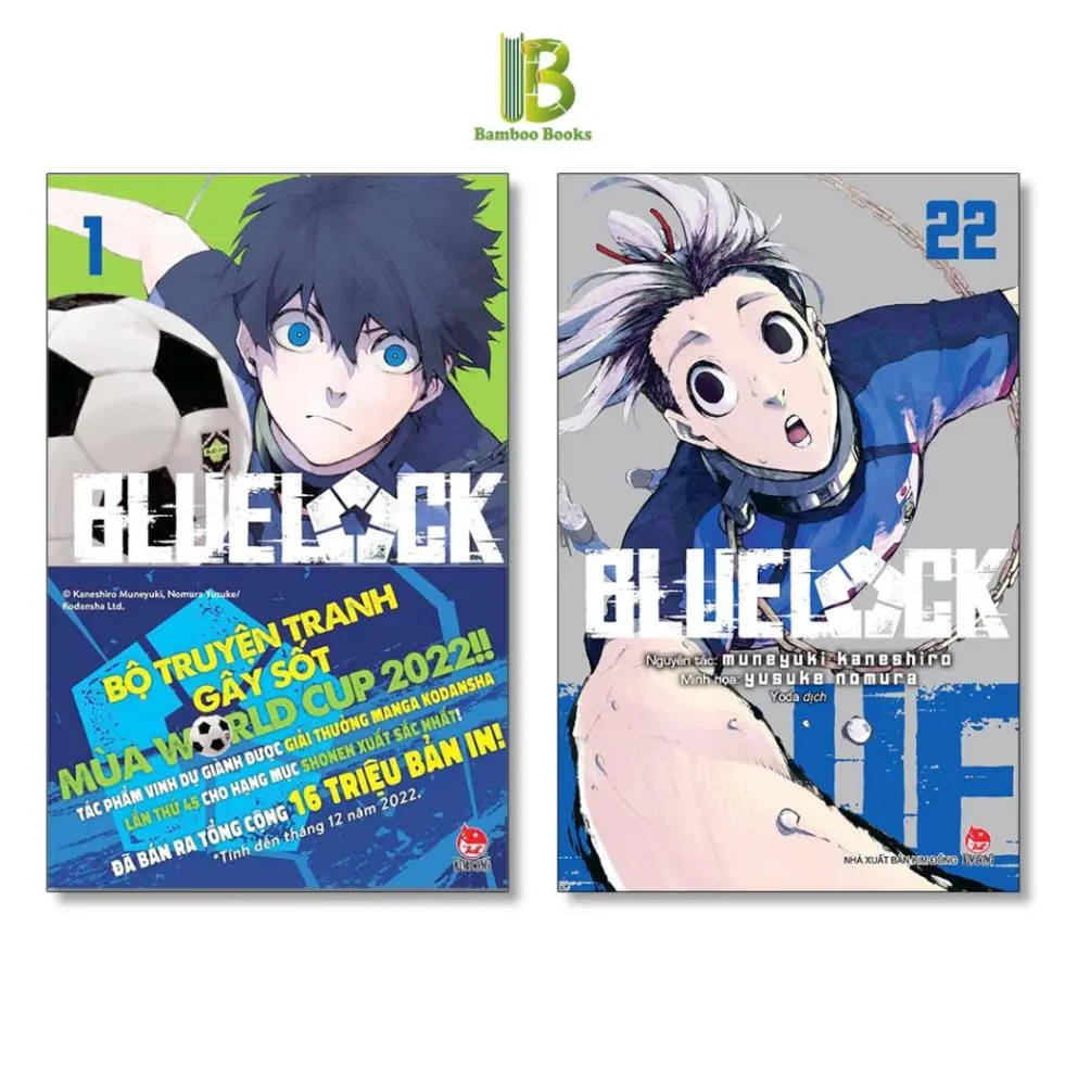 Truyện - Bluelock - Chọn Lẻ 26 Tập - Muneyuki Kaneshiro & Yusuke Nomura - Kim Đồng
