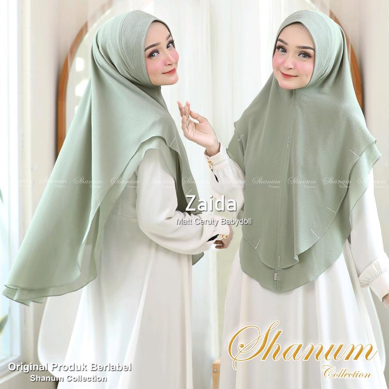 Khimar Hijab Syar'i Ceruty Premium Babydoll ZAIDA 4