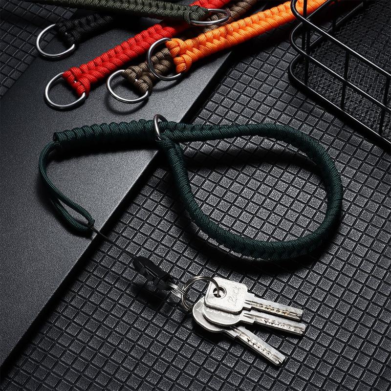 Product Introduction of Anti-drop Adjustable Bracelet Anti-lost Braided Bracelet Camera Wrist Strap Outdoor Climbing Rope Wrist Strap Survival Paracord 25