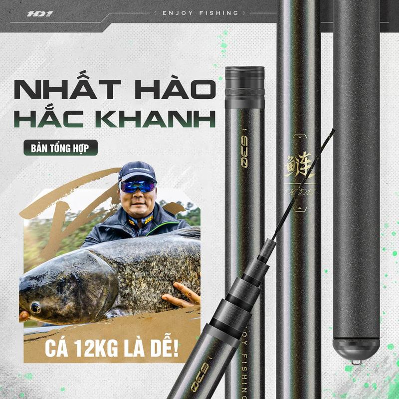 Cần Câu Nhất Hào Hắc Khanh Bản Tổng Hợp 2024 Hãng HANDING Độ cứng 5h