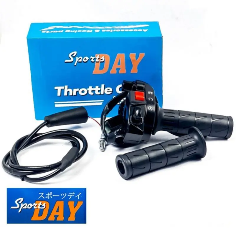 Gas Spontan Kontan KSR set Holder Kiri Vixion plus Hazard Set Handgrip Kaze Universal Ninja CB GL Tiger Megapro Rx King 1