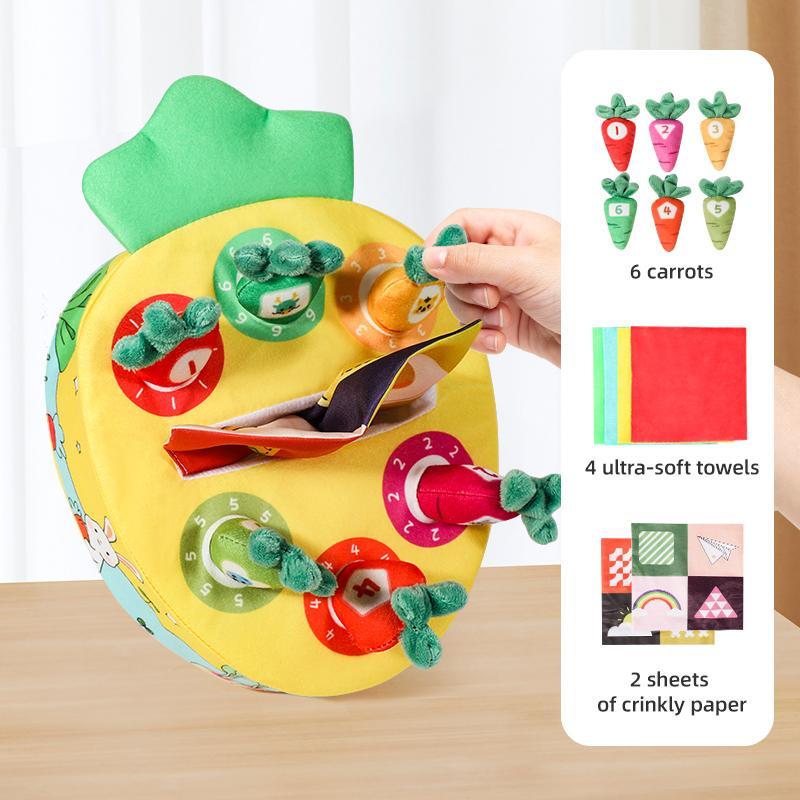 Product Introduction of Baby Tissue Box Toy, 13pcs/set Pull Out Tissue Game Toy, Early Education & Smart Toy, Interactive Game Props, Birthday Gift for Boys & Girls 0