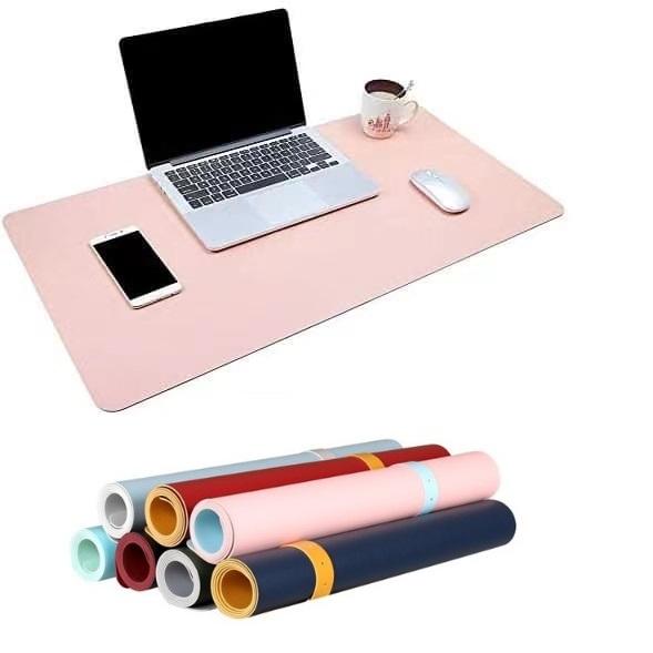 Product Introduction of Double-side PU Leather Desk Pad Waterproof Mouse Pad Portable Large 1