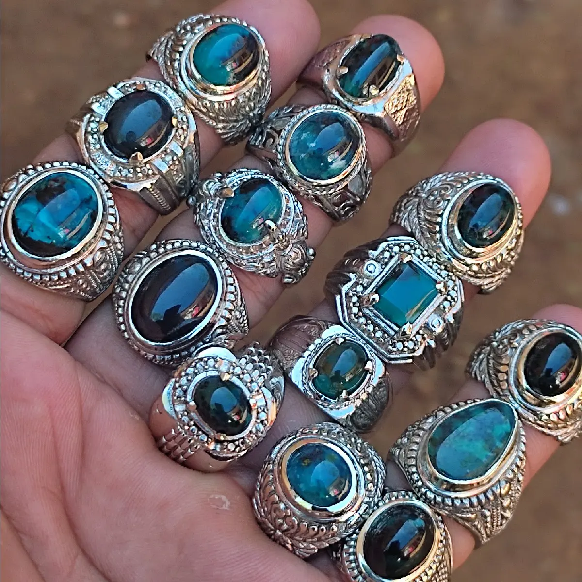 batu natural bacan doko keristal