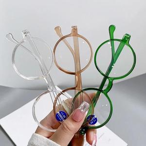 แว่นตาป้องกันแสงสีฟ้า, แว่นตาป้องกันแสง, การอ่านหนังสือ, การออกแบบเลนส์กลม, น้ำหนักเบาพิเศษ, สำหรับผู้ชายและผู้หญิง, ป้องกันรังสี, เหมาะสำหรับการดูแลสายตาด้วยคอมพิวเตอร์, แว่นตา