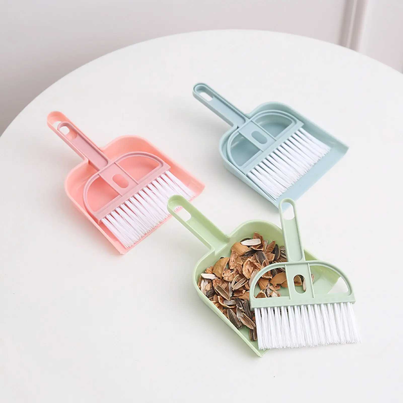 Chổi Nhỏ Bộ 2 Cái, Có Thể Tái Sử Dụng, Để Làm Sạch Máy Tính Để Bàn, Nhỏ Gọn, Có Lỗ Treo, Chổi Làm Sạch Mini, Chổi Quét Bụi, Đồ Dùng Văn Phòng, [HA]