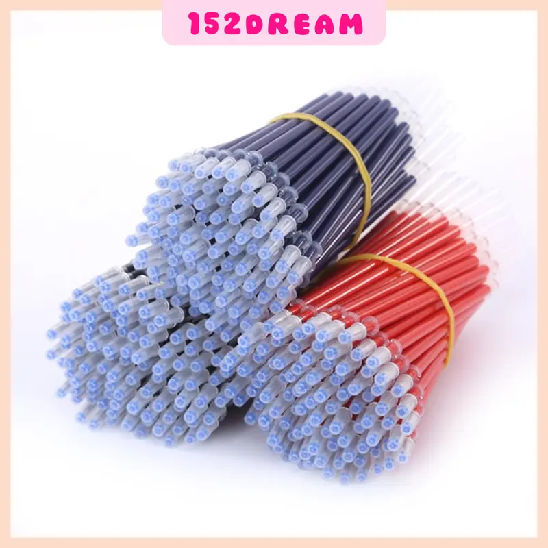 Combo 20 ruột bút ngòi bút mực gel ngòi 0.5mm chất lượng cao cấp màu đen đỏ xanh 0