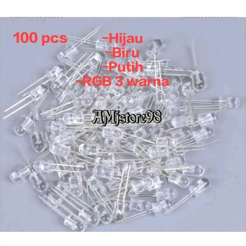 [100PCS LED 5MM / LED LAYANGAN / LED serbaguna