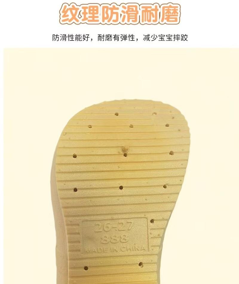 Product Introduction of Children's Slippers for Girls Indoor Home Non-Slip Soft Sole Princess Bowknot Toddler Baby Closed-Toe Slippers (2 Years to 8 Years) 7