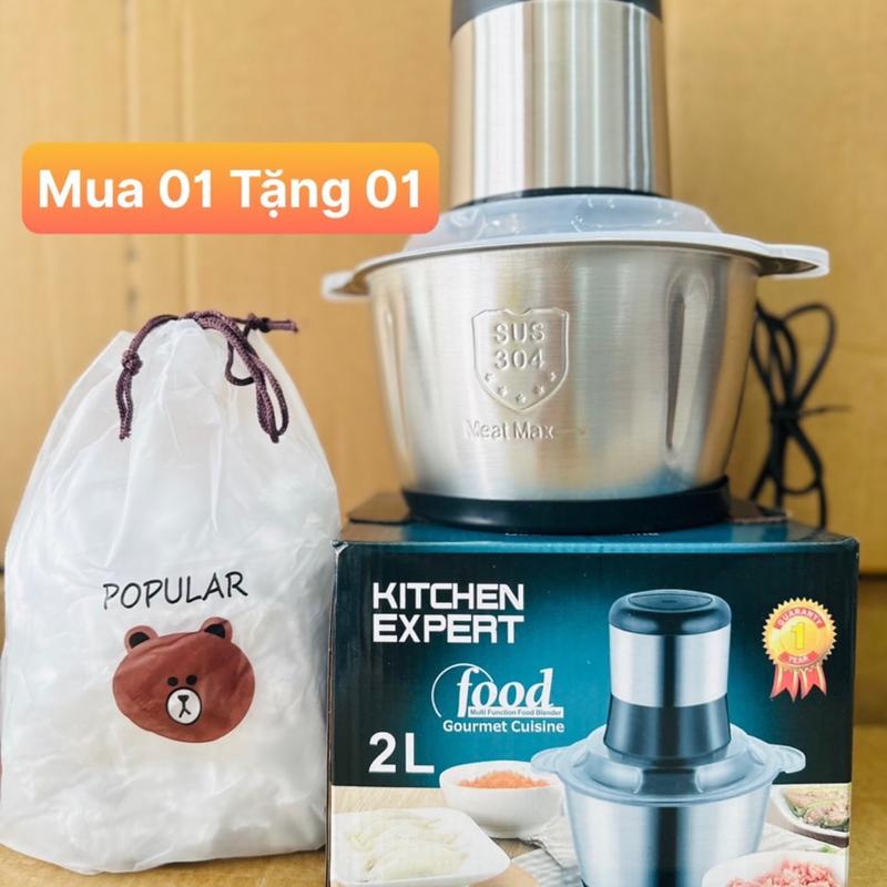 BẢO HÀNH 1 ĐỔI 1 Kèm Quà Tặng Hấp Dẫn, Máy xay thịt, máy xay đa năng, cối inox304 dung tích 2L, 4 lưỡi dao sắc bén