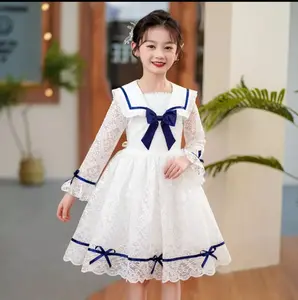 DRESS KIDS MEGAN / BRUKAT / PUTIH / DRESS BRUKAT ANAK / MEWAH / DRESS PESTA