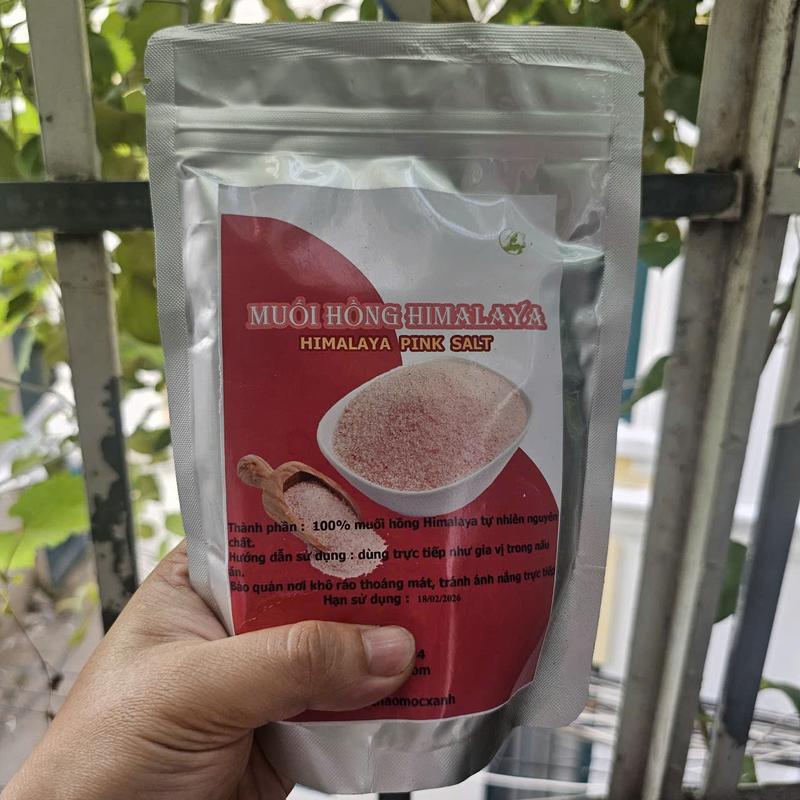 Muối Hồng Himalaya Organic 100gram, 500gram, 1Kg - Muối Hồng Himalaya Nguyên Chất Nấu Ăn Ngâm Chân Thải Độc Mịn Và Hạt