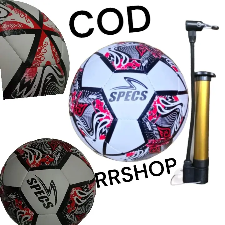 BOLA SEPAK SPECK BATIK SIZE 5 BAHAN KILAP TERMURAH KUALITAS PREMIUM SUDAH GRATIS ALAT POMPA PENTIL DAN JARING