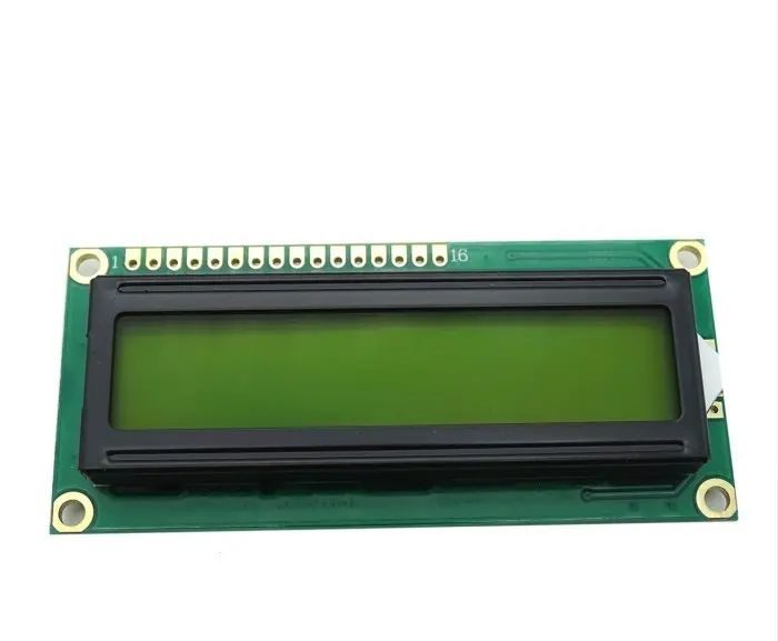 LCD 1602 LCD1602 16x2 Character Yellow Green Screen Backlight 2