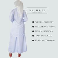 Gambar NRS Series - Baju PDH Putih Wanita Seragam Setelan Dinas PNS Tunik - putih putih set rok, S dari NRS Series_NEW Kab. Tasikmalaya 5 Tokopedia