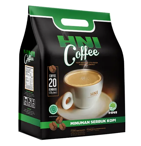 HNI Coffee Kopi Sehat Mengandung Habbatussauda Meningkatkan Stamina dan Hormon isi 20 sachet 0