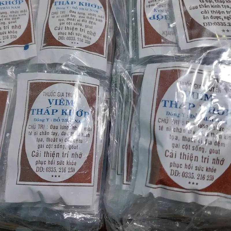 Combo 100 gói nhỏ dạng viên  hô trợ viêmxương khớp 0