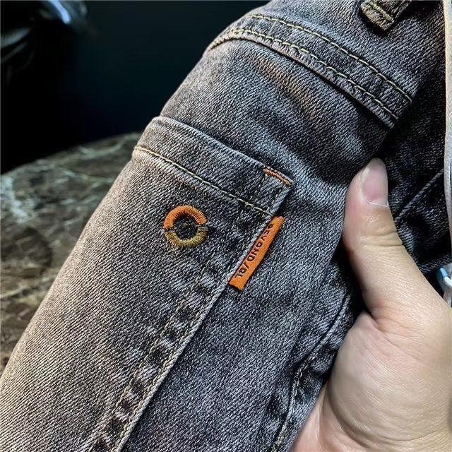 Product Introduction of Quần Jean Nam Hợp Xu hướng Cao Cấp, Dáng Rộng Vừa Vặn, Quần Ôm, Co Giãn Thường Ngày Dài Hợp Xu hướng, Bộ Sưu Tập Xuân Thu 2023 Hàng Mới Về, Thích Hợp Cho Nam Giới 13