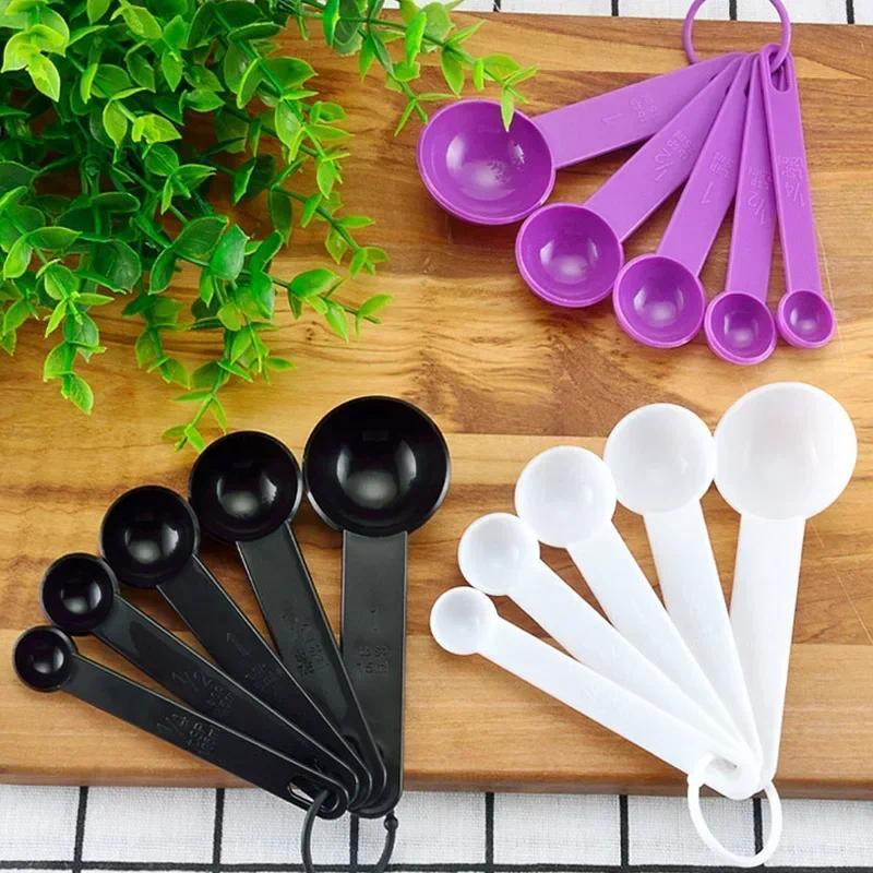 Kitchen Measuring Spoon Measuring Cups Measuring Tools Portable Plastic ...