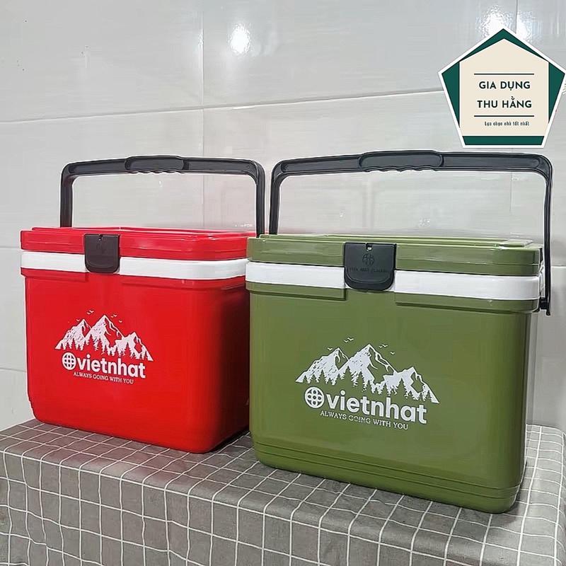 Phích đá vuông giữ nhiệt 13, 16 lít Việt Nhật . Thùng bảo quản cao cấp giữ nhiệt đến 6 tiếng Bag bình