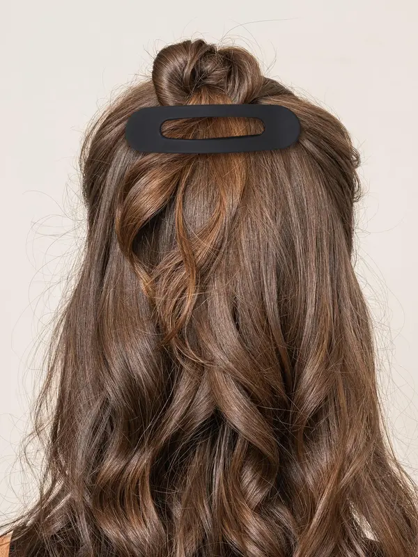Solid Color Hair Clip, Casual Simple Hair Accessories for Women & Girls, Minimalist Headwear Suitable for Thick Hair 6