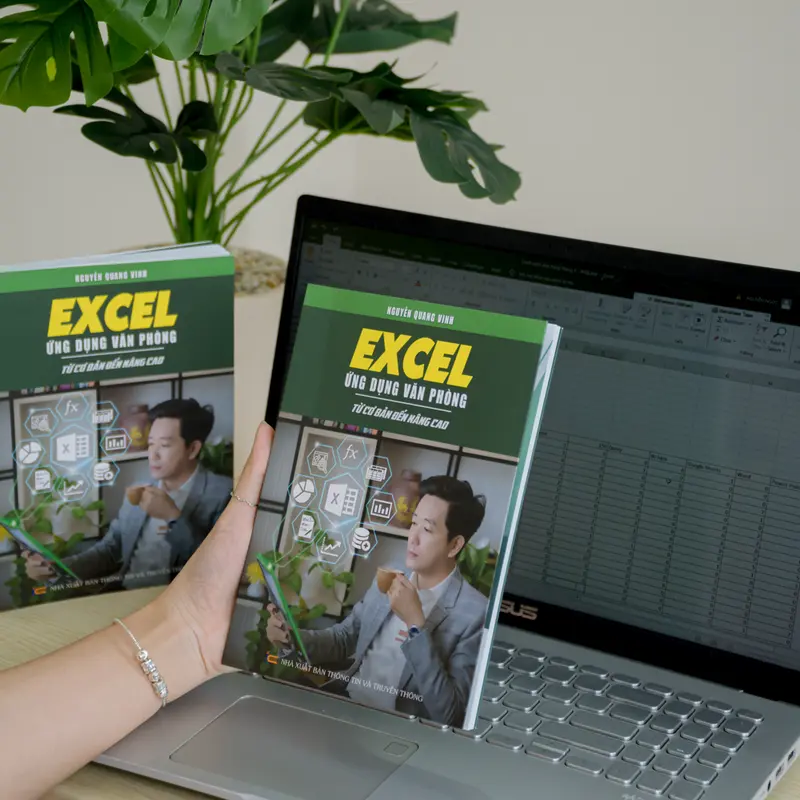 Combo 3 sách Excel - 150 Thủ Thuật - Power query Power Pivot Báo Cáo Tự Động Ứng Dụng Văn Phòng - Nguyễn Quang Vinh - Tặng Túi Vải + Bảng Hàm Excel 4