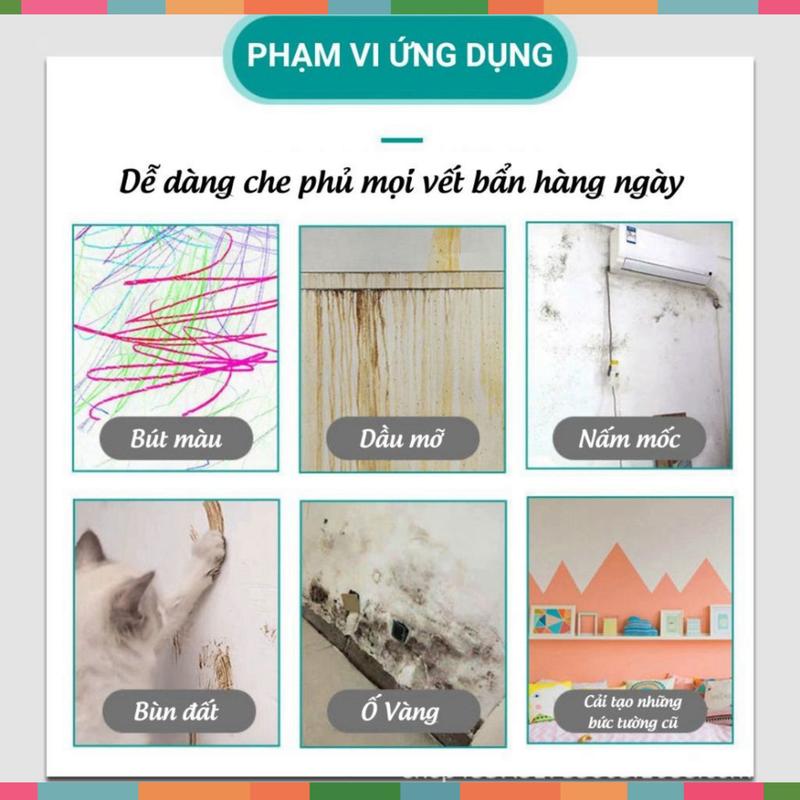 Product Introduction of Bình Xịt Sơn Sửa Tường Nhà 800ML/ 1600ML - Làm Sạch Nhanh Tường Bị Vẽ Bẩn, Nấm Mốc,Vết Bẩn Cứng Đầu, Vết Ố Vàng 34