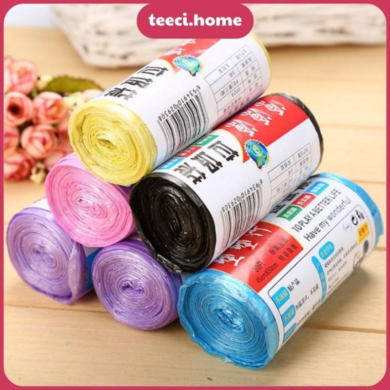 Product Introduction of Cuộn 30/100 Túi Đựng Rác Rẻ 280đ/Chiếc - Bao Bịch Nilon Bọc Rác Nhiều Màu - Size 45x50cm U279 0