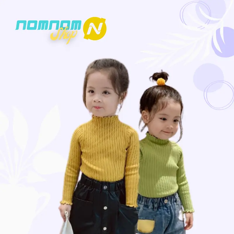 ATASAN BAJU RAJUT ANAK PEREMPUAN GAYA KOREA 1-9Th TERLARIS KOREA kids Fashion 4