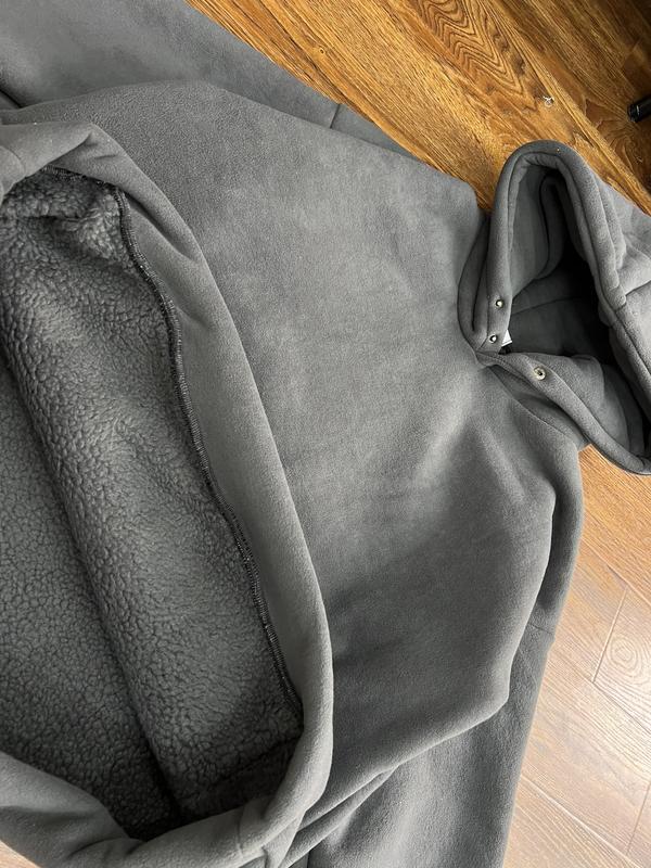 Áo hoodie trơn lót lông cừu dày hơn 1kg peonyb Unisex - Nỉ form rộng oversize kiểu dáng đơn giản phong cách hàn quốc đẹp