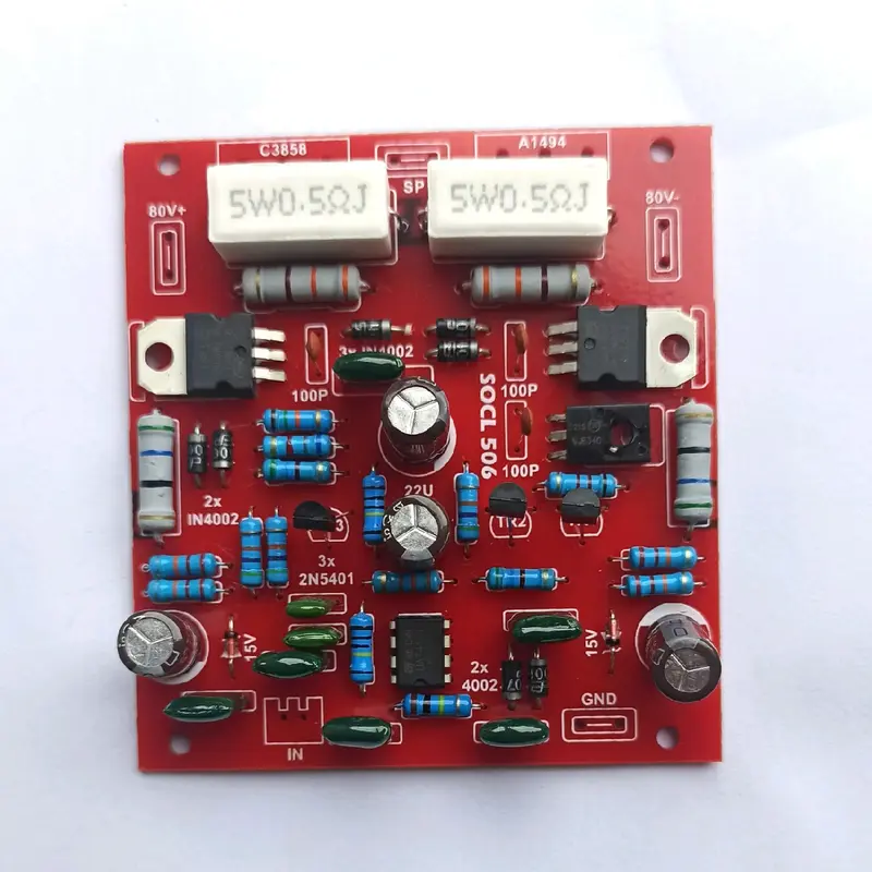 Kit Driver power socl 506 ocl 506 driver power amplifier Pc Subwoofer power aktif 400 watt 3