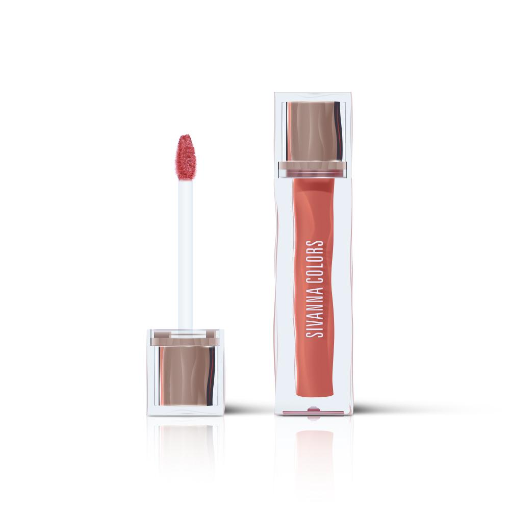 Sivanna Colors  FEATHER VELVET LIP GLAZE : HF821 | ลิป