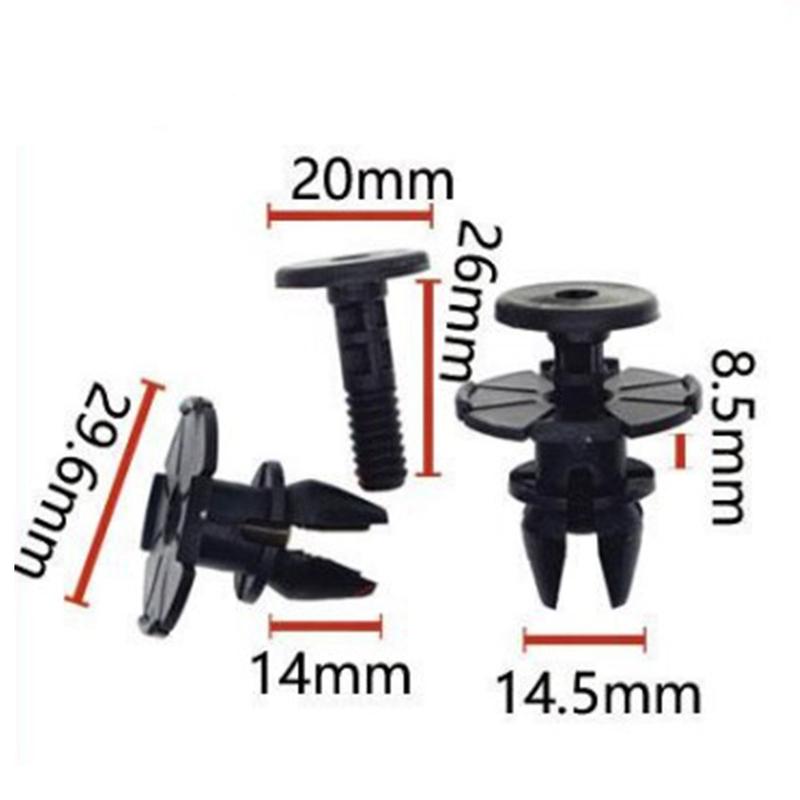Núm Vít Chốt Che Phía Cửa, Miếng Đệm Nẹp Bệ Dải Đáy, 20 Cặp, Cho BMW 5 & 6 Dòng 6
