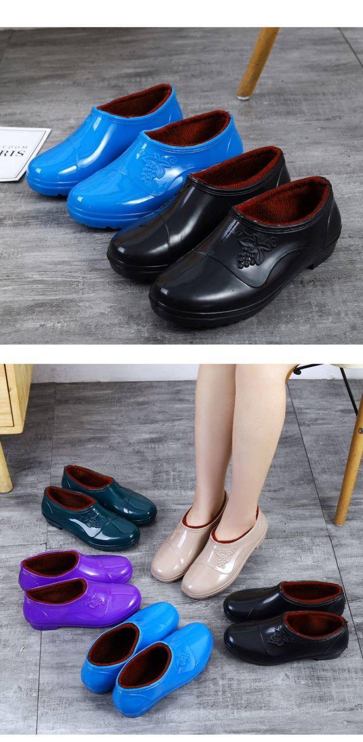 Product Introduction of Ủng Đi Mưa Cổ Thấp Dành Cho Nữ, Bảo Hộ Lao Động, Làm Bằng Cao Su Hình Ngưu Bàng, Ngắn Trên, Thích Hợp Cho Nhà Bếp, Chống Trượt, Giày Đi Mưa, Cắt Nông, Giày Cao Su Làm Việc, Giày Đi Mưa Giữ Nhiệt 21