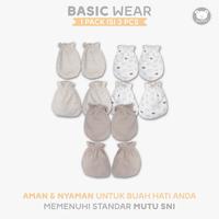 Gambar FLUFFY Sarung Tangan dan Kaos Kaki Bayi Khaki  (Isi 3 Pcs) STK KKI NB - KHAKI dari Fluffy Baby Store Kota Administrasi Jakarta Timur 1 Tokopedia