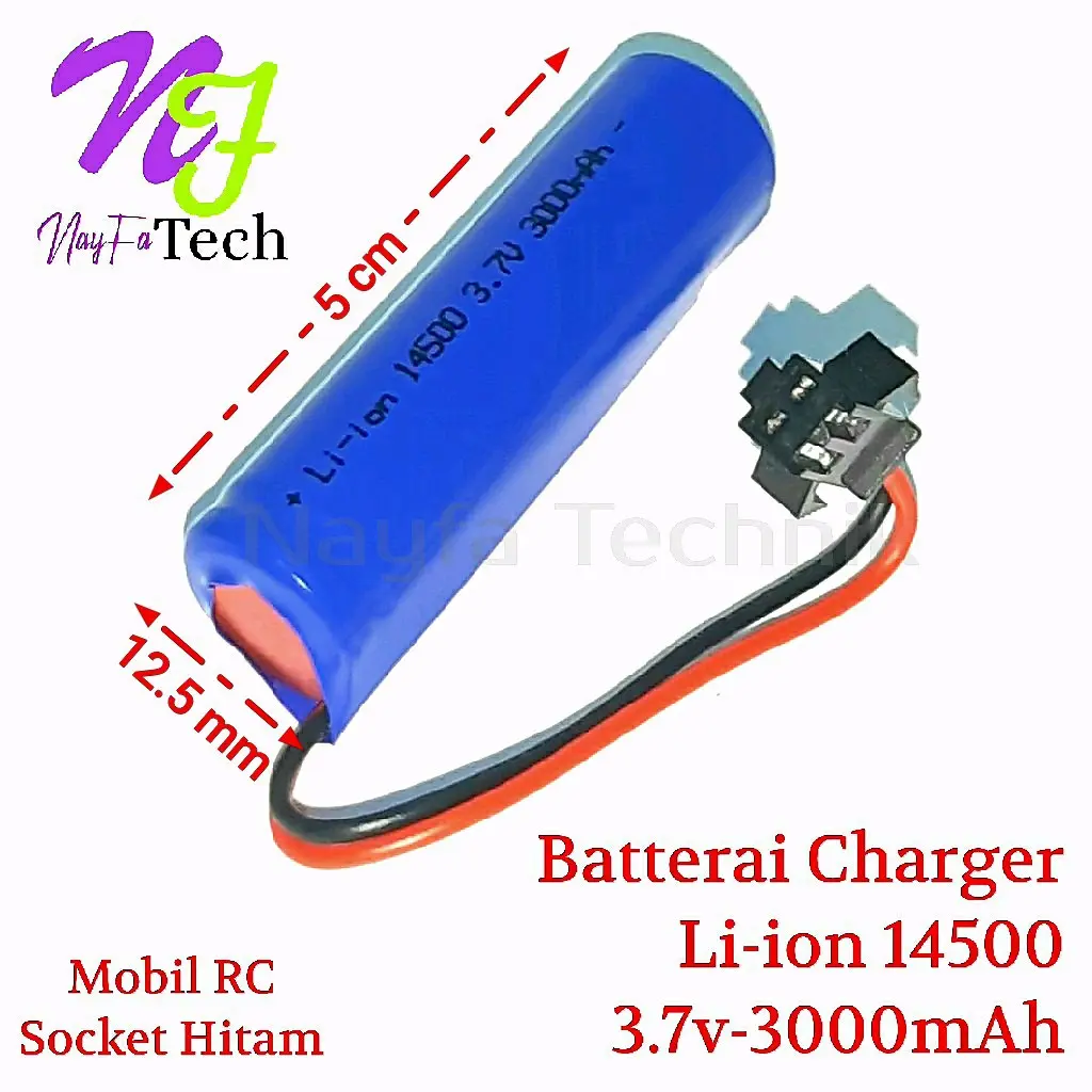 [Ninetoys] Baterai Upgrade RC 2WD 3000maah bisa main sampai 60 menit