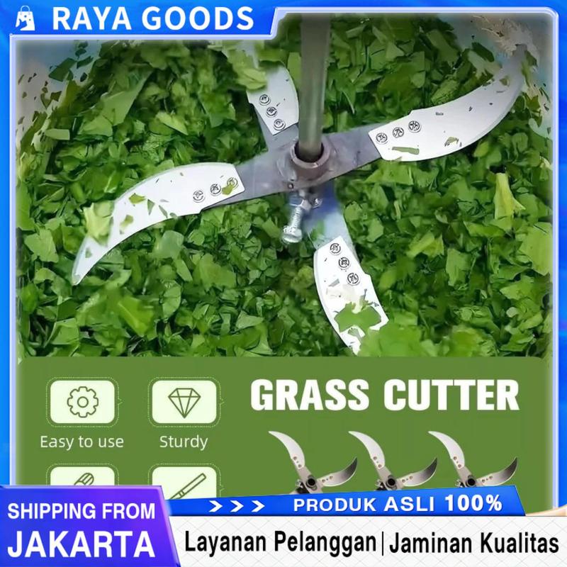 Mesin Cacah Rumput Multifungsi 3 in 1 Modifikasi Bor Listrik Poros 50cm ...