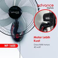 Gambar Advance WF1605 Kipas Dinding dengan Kecepatan Turbo bergaransi resmi Advance digitals Mesin dari advancetopstore Kab. Karawang 3 Tokopedia