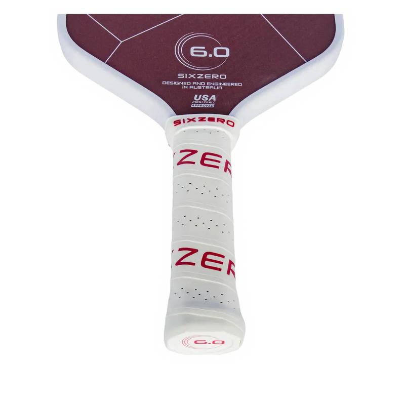 Vợt Pickleball Six Zero Ruby 16mm - Công Nghệ Carbon Fusion Edge - Thiết Kế Khí Động Học và Tối Ưu Hóa Hiệu Suất - Cân Bằng Hoàn Hảo Cho Trải Nghiệm Chơi Vượt Trội 3